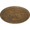 Ekena Millwork Richmond Ceiling Medallion (Fits Canopies up to 2 5/8"), Hand-Painted Rubbed Bronze, 18"OD x 1 3/8"P CM18RIRZS - alternate 2